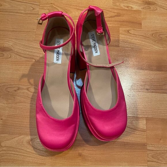 Steve Madden Charlize Platforms in Pink Size 11 - Picture 10 of 15